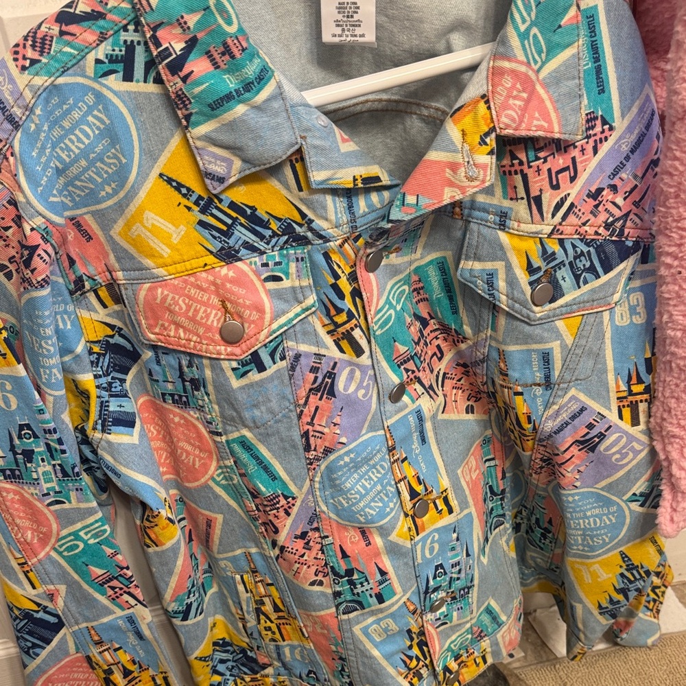 Disney Multicolor Jean Jacket